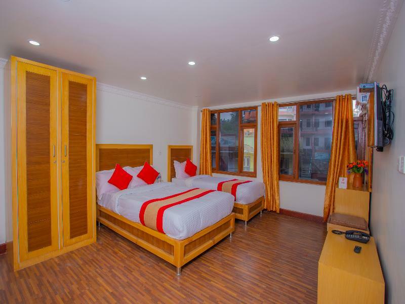 Oyo 318 Hotel Pancha Buddha Kathmandu Esterno foto